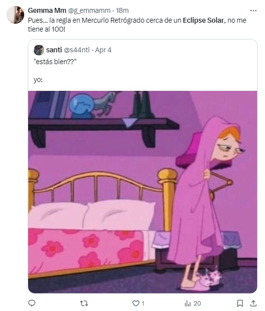 Memes del eclipse solar del 8 de abril