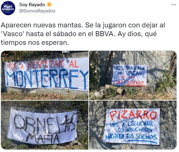 Amenazas en contra de Rodolfo Pizarro