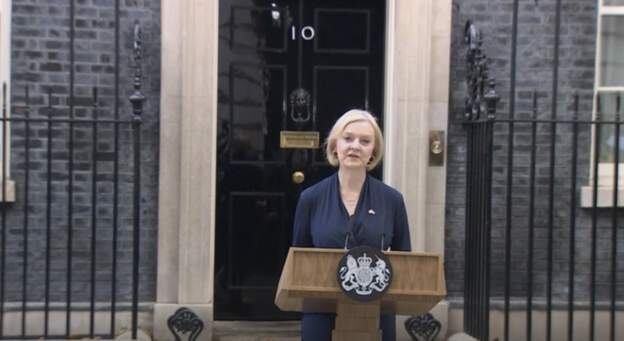 Lizz Truss renuncia como Primera Ministro de Reino Unido