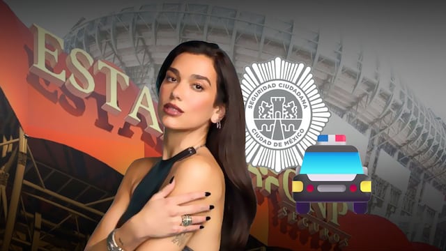 SSC CDMX operativos especiales conciertos de Dua Lipa