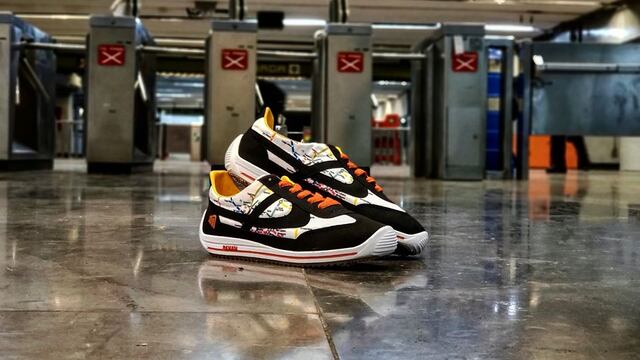 Se agotan tenis lanzados por Panam para festejar 50 años del Metro de CDMX