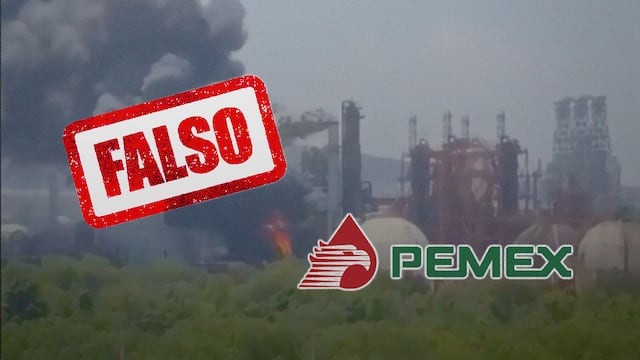 Explosión e incendio en refinería de Tula son falsas, reporta Pemex