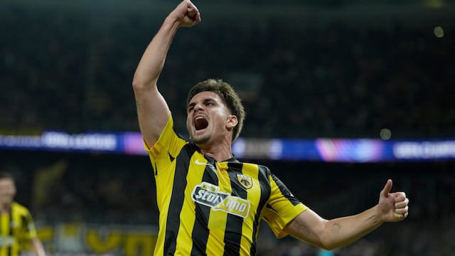 El AEK griego sumó sus primeros tres puntos en la Champions League
