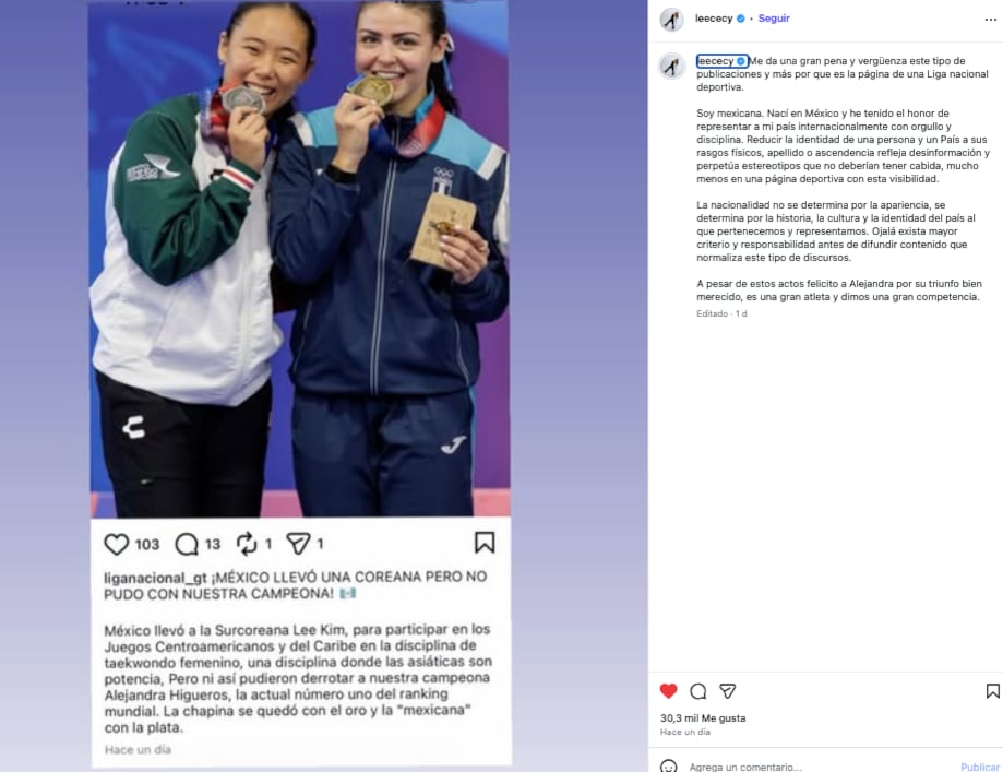 Seo Hyun Cecilia Lee Kimes responde a polémica que generó la Liga Nacional de Guatemala