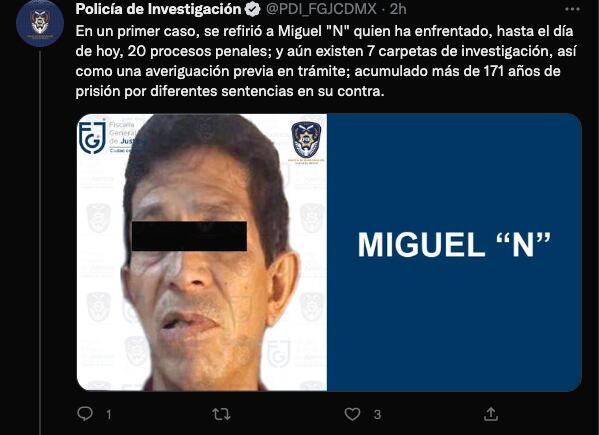 Miguel Ángel Parada, violador serial de Periférico