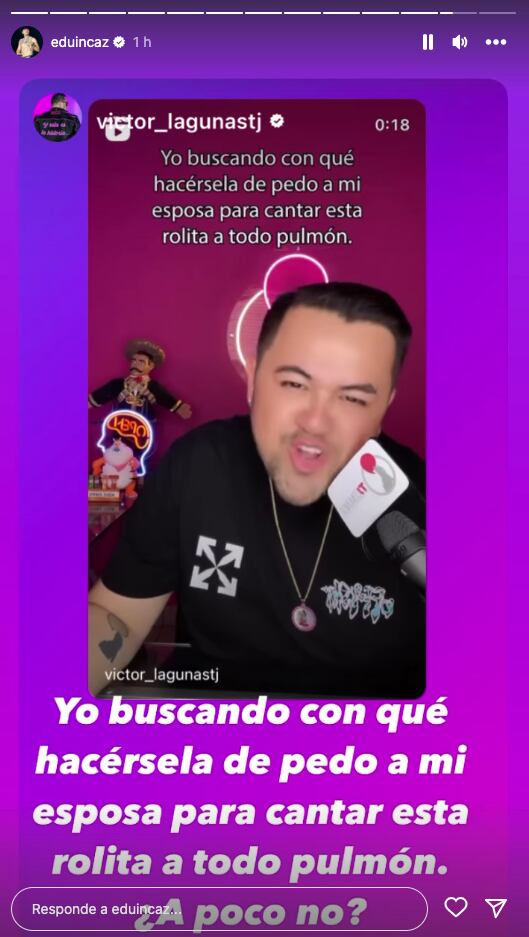 Eduin Caz está separado de Daisy Anahy pero aun así quiere “hacérsela de pedo” para cantarle