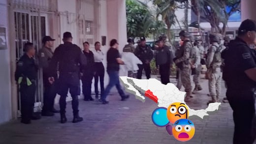 Hallan cabeza humana frente al Ayuntamiento de Mazatlán; investigan el caso