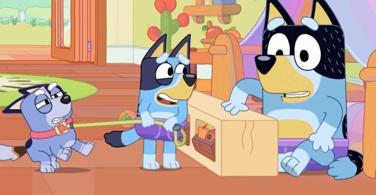 Bingo está enferma, capítulo de Bluey