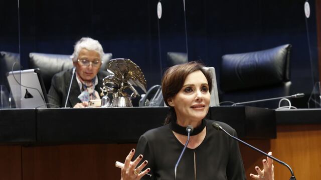 Lilly Téllez, senadora del PAN