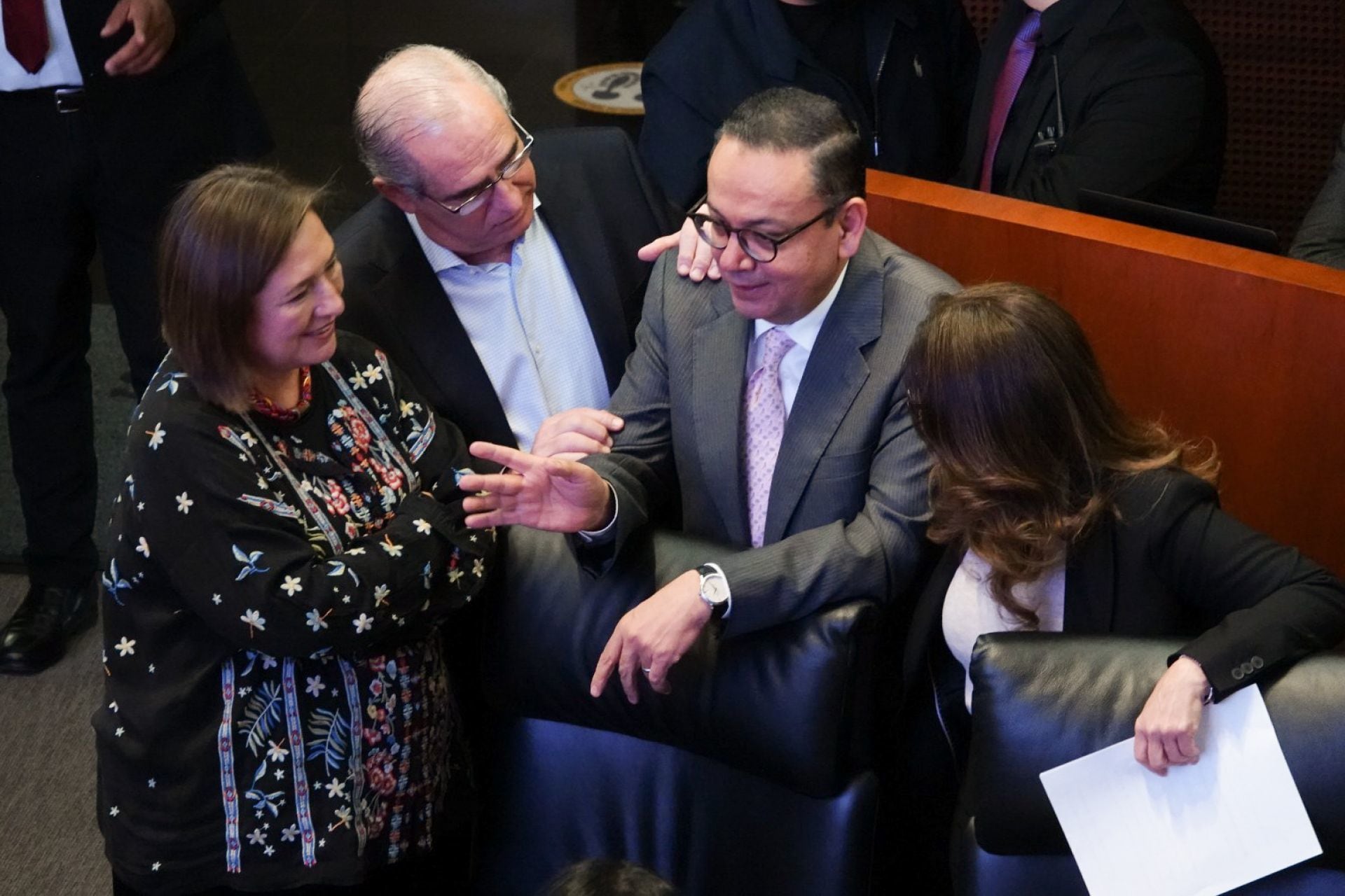 Xóchitl Gálvez, Germán Martínez