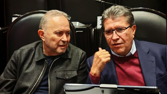 Ricardo Monreal durante sesión en San Lázaro