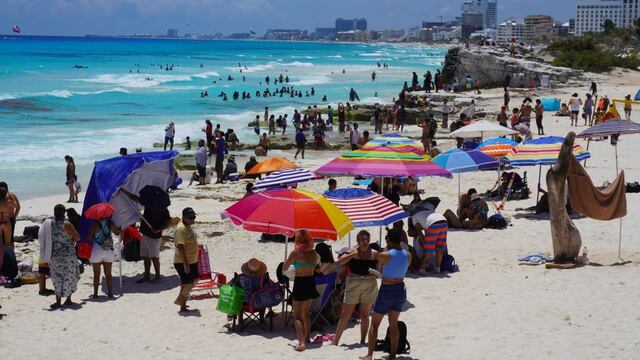 Playas de Cancún en Semana Santa 2022