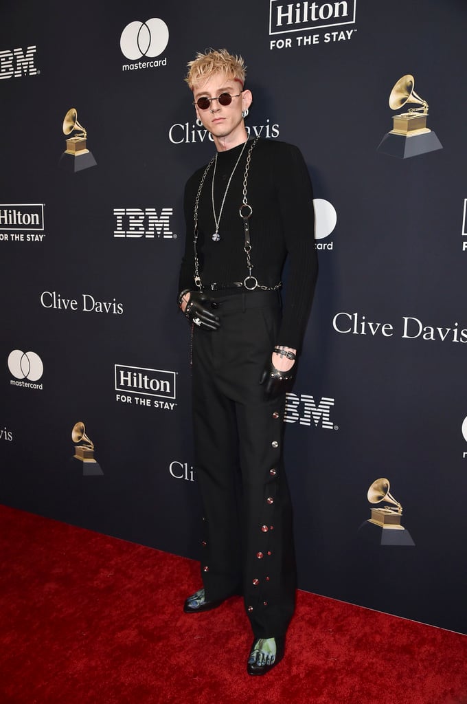 Machine Gun Kelly en los Premios Grammy 2024.