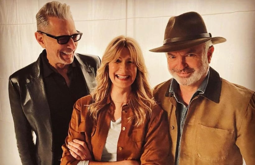 Jeff Goldblum, Laura Dern, Sam Neill