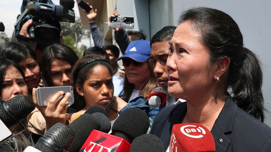 Keiko Fujimori anuncia que buscará la presidencia de Perú por cuarta vez