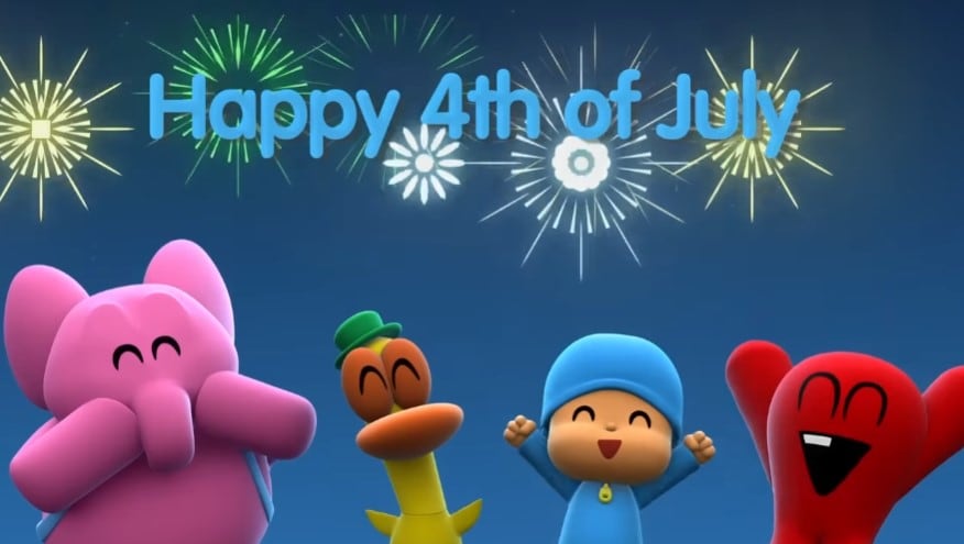Feliz Día de la Independencia con Pocoyó