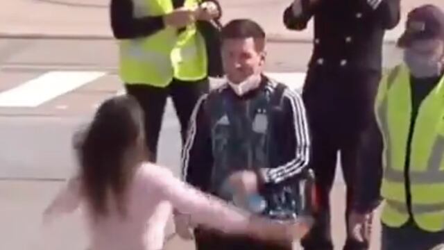 Lionel Messi y Antonela Roccuzzo