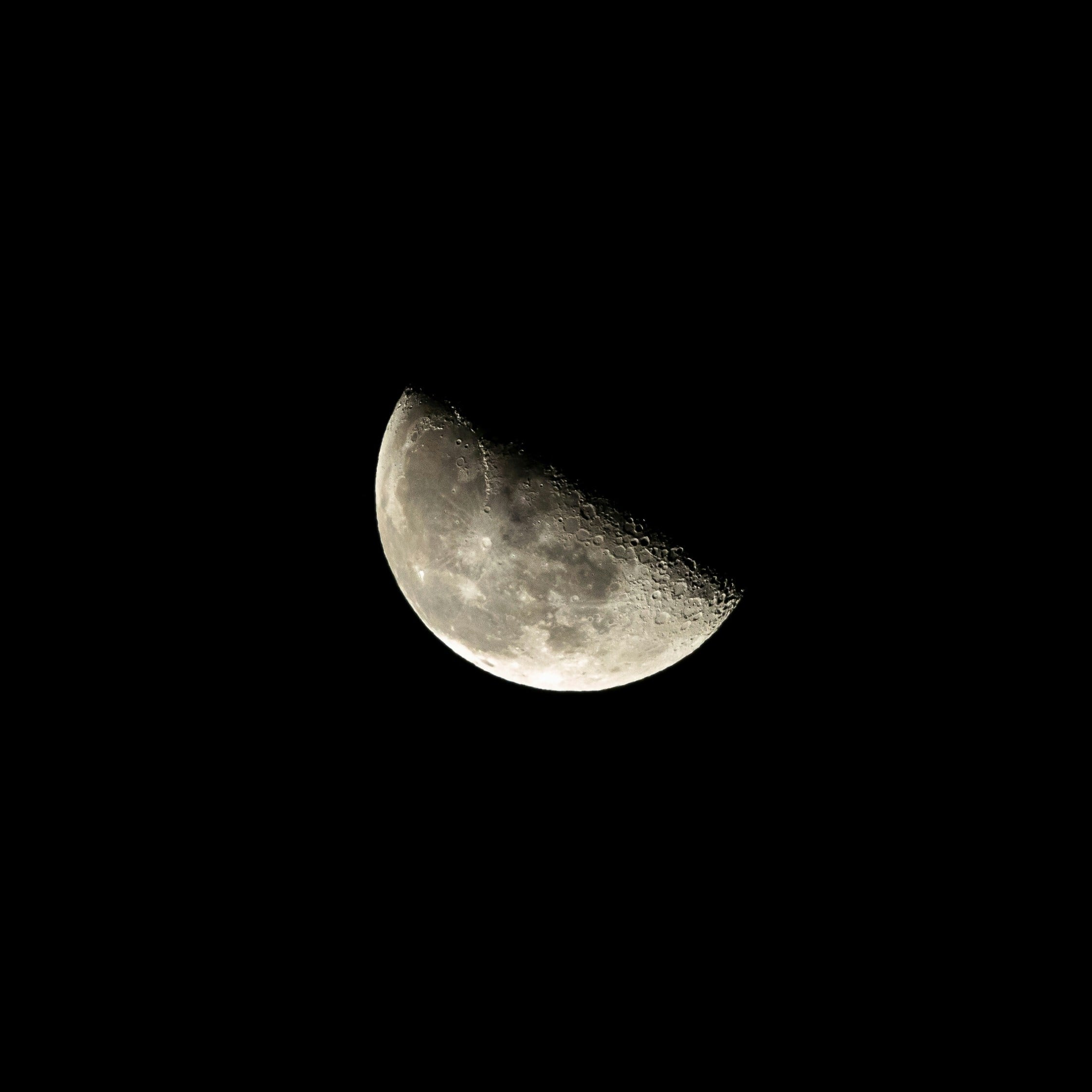 Luna en cuarto menguante