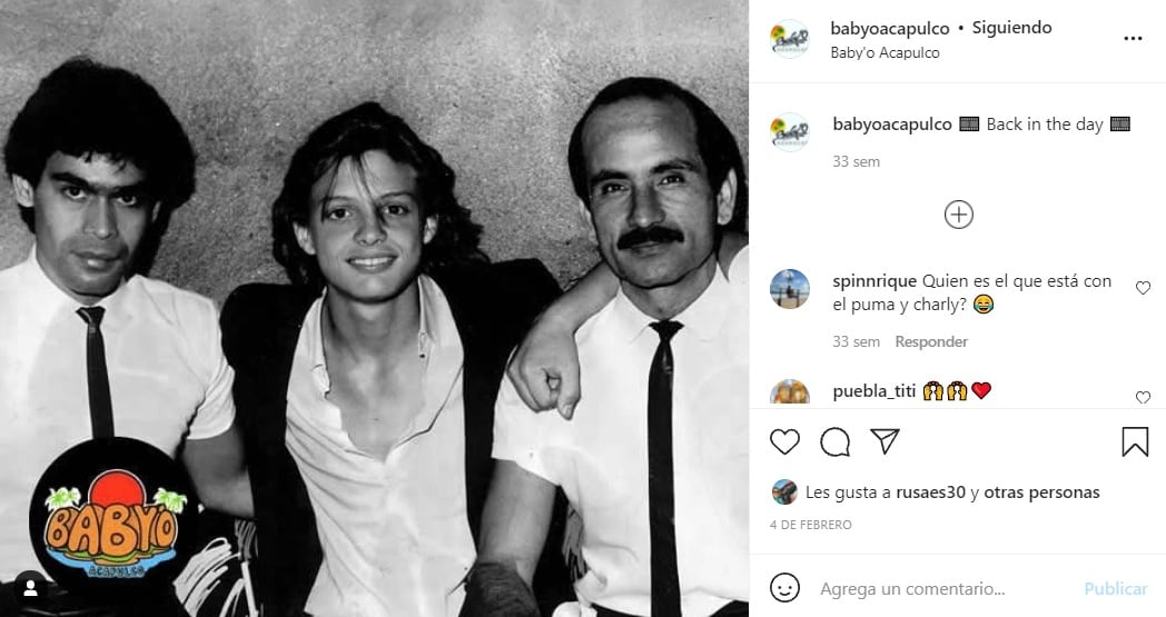 Famosos en la discoteca Baby'O Acapulco