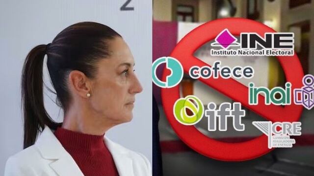 Claudia Sheinbaum/ organismos constitucionales autónomos