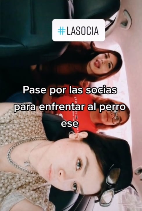 Las 3 socias enfrentan al novio infiel