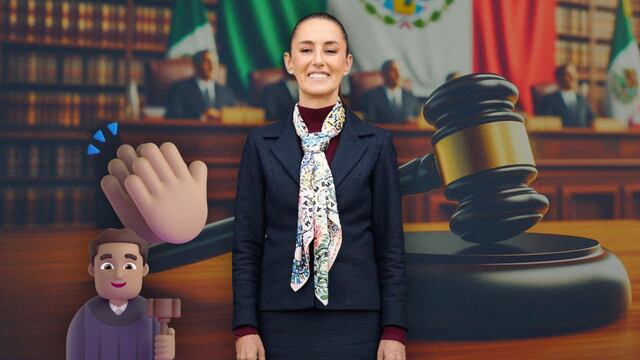 Claudia Sheinbaum aplaude aprobación de reforma al Poder Judicial