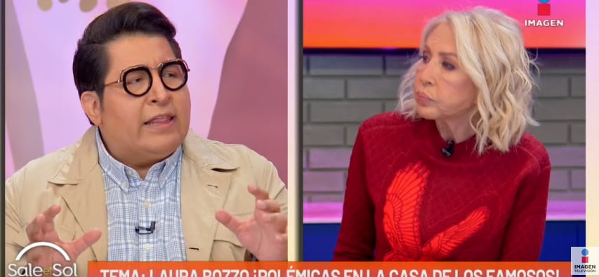 Sale el Sol: Se vive pelea de Alex Kaffie y Laura Bozzo.