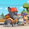 Las mejores construcciones de Rubble de Paw Patrol: Capítulo completo en YouTube de Rubble y su equipo en español