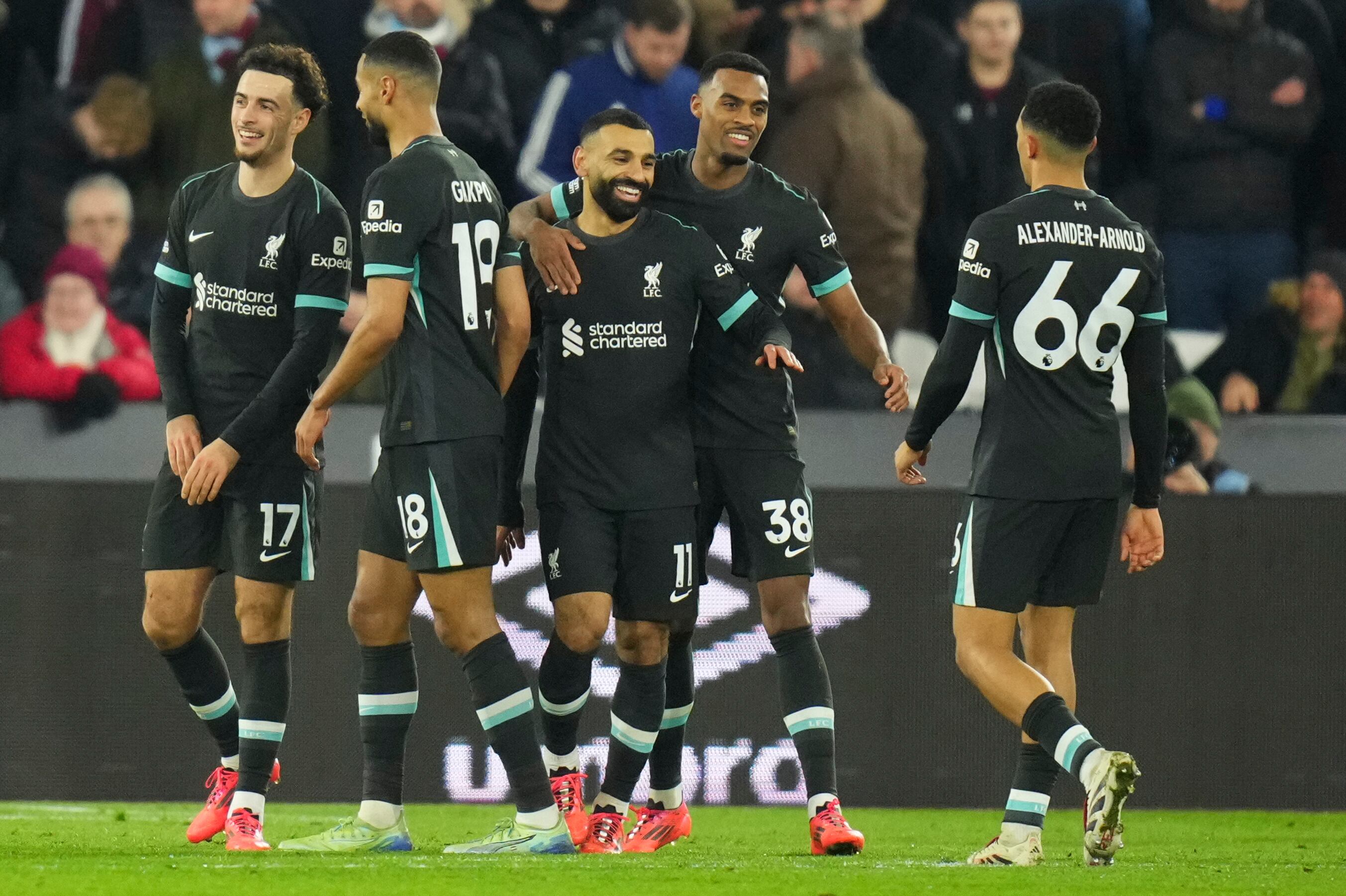 Liverpool en la Premier League.