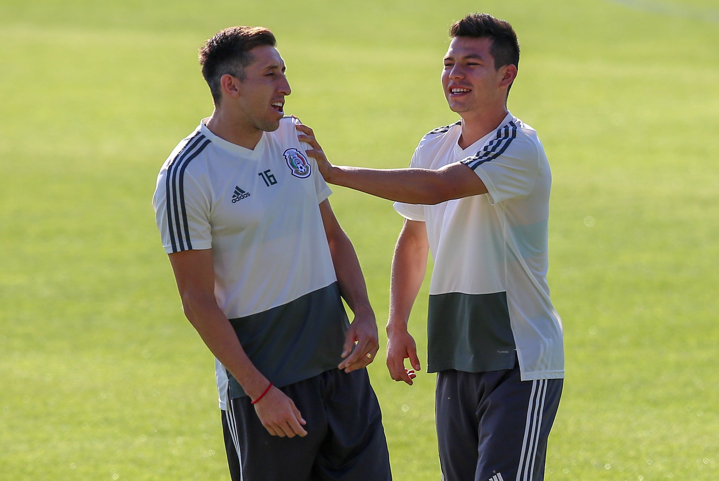 Héctor Herrera e Hirving Lozano