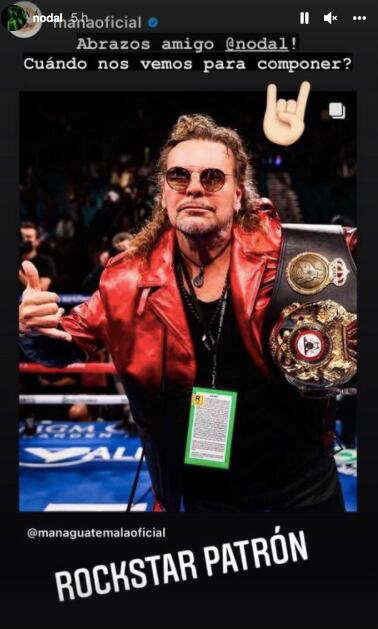 Maná invita a Christian Nodal a colaborar musicalmente