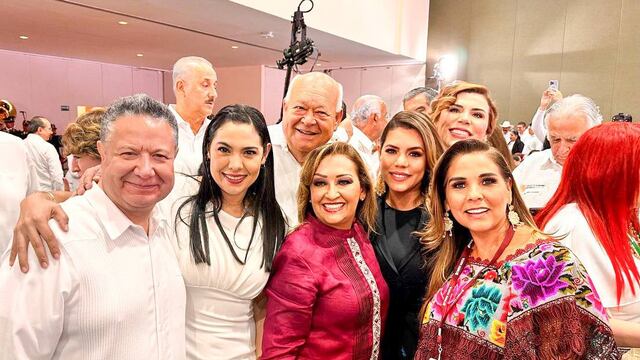 Evelyn Salgado acudió al Quinto Informe de Gobierno de AMLO