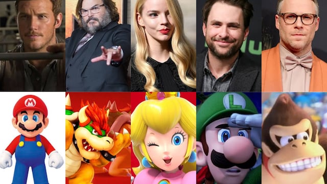Elenco de la película de Super Mario Bros