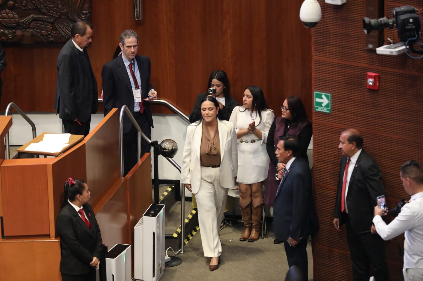 La secretaria de Bienestar rindió cuentas ante los avances de los programas impulsados por Sheinbaum