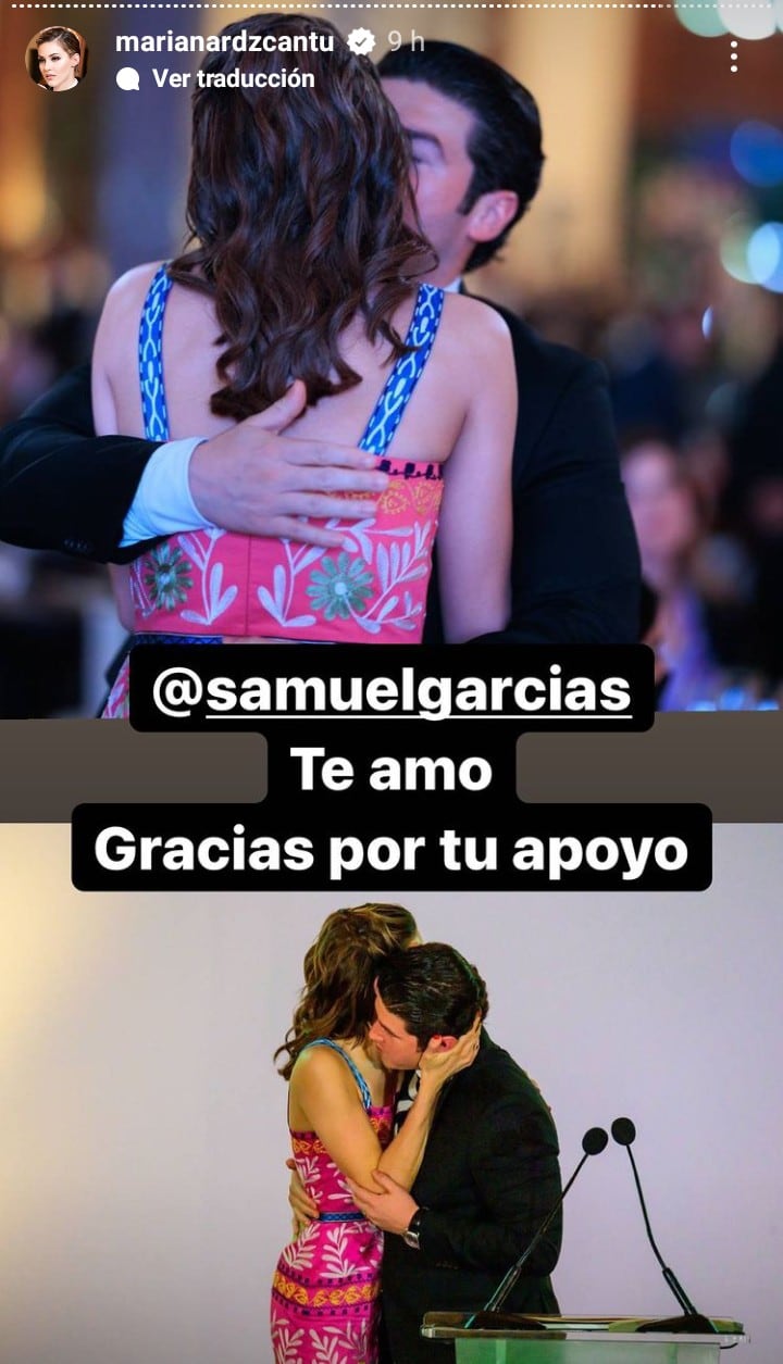 Mariana Rodríguez y Samuel García