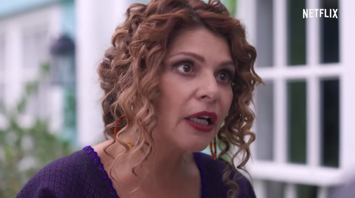 Itatí Cantoral en "Donde hubo fuego", serie de Netflix