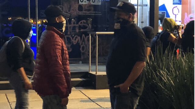 Diversos sujetos han sido identificado como infiltrados de la marcha de mujeres.