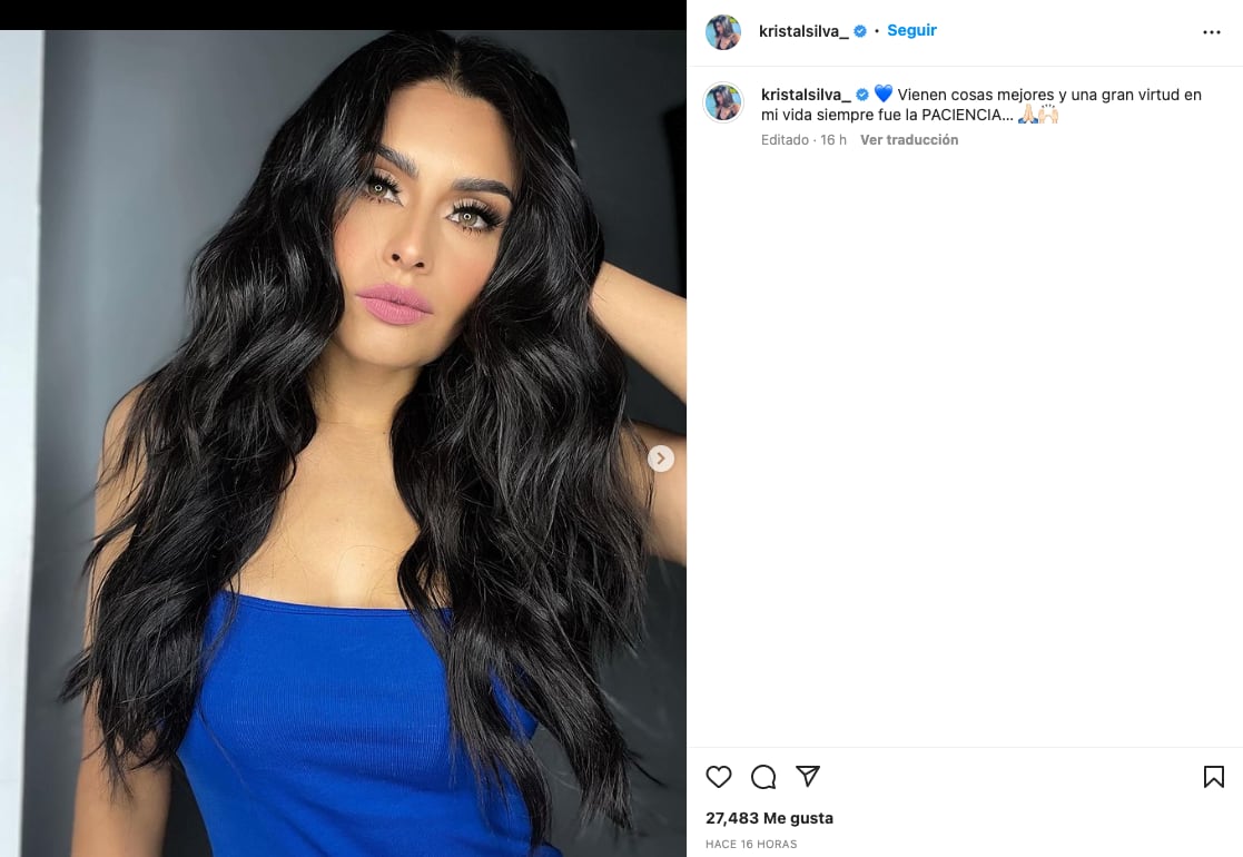 Publicación de Kristal Silva