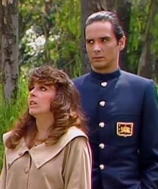 Así se veía Alejandro Landeros cuando fue galán en la telenovela Rosa Salvaje