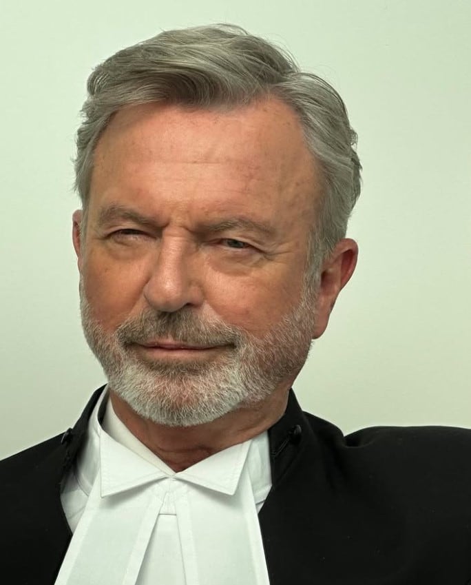 Sam Neill, actor de la saga Jurassic Park y Jurassic World