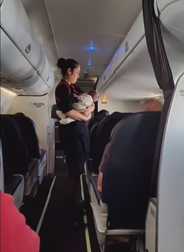 Asistente de vuelo de Aeroméxico