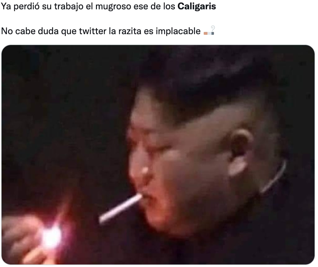 Memes de Los Caligaris inundan Twitter