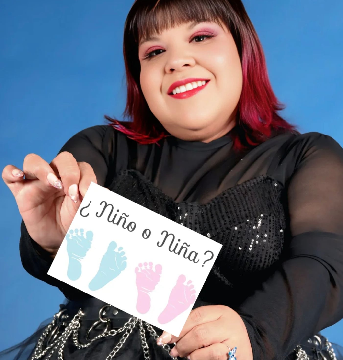 Aimep3 revela que será mamá de un niño