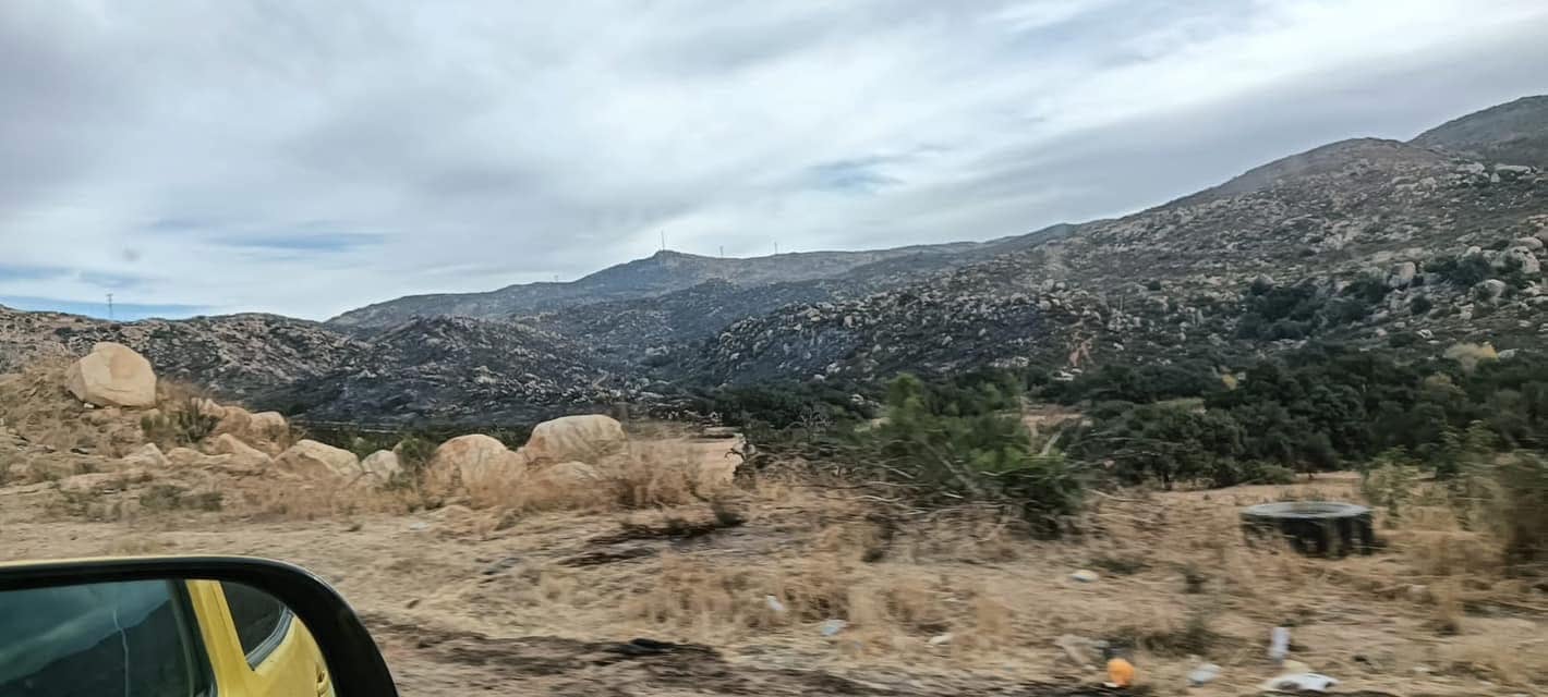 Incendios en Tecate Baja California hoy 16 de enero 2025