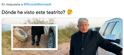 Tuit a Ricardo Monreal