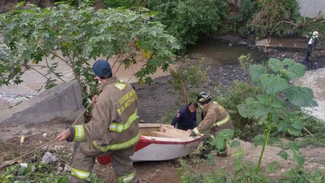 Rescate de cuerpo en Hidalgo