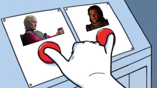MEMES DE THE HOUSE OF DRAGON DE DAEMON Y RHAENYRA