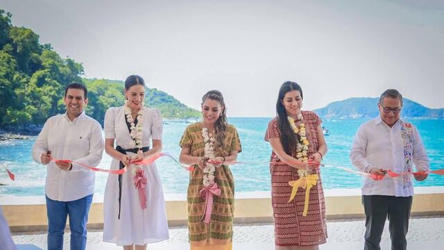 Evelyn Salgado inauguró el paseo turístico Capricho del Rey