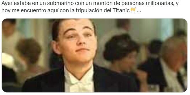Memes de los Tripulantes del submarino turístico del Titanic