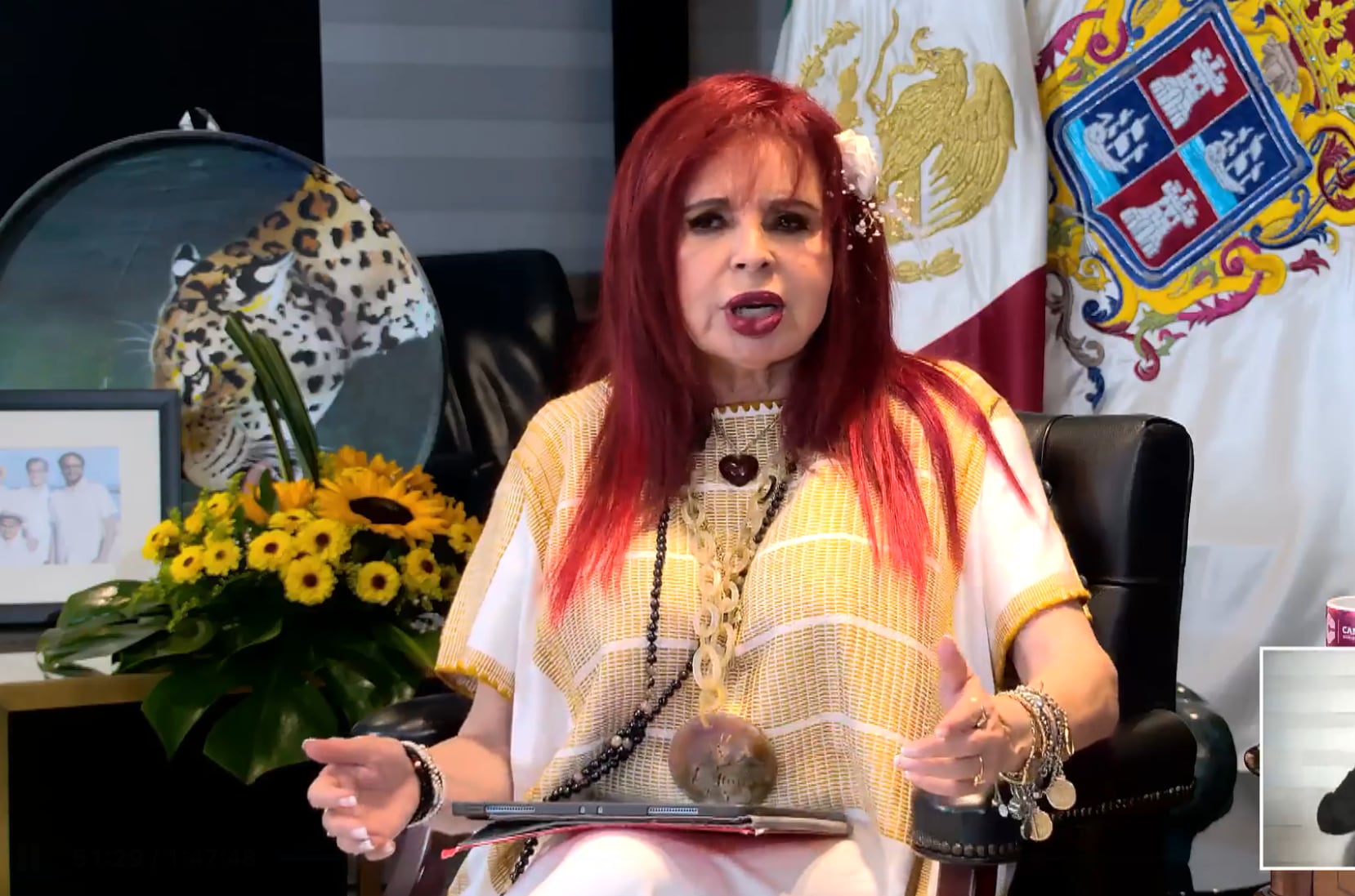 Layda Sansores deberá borrar un Martes del Jaguar: INE